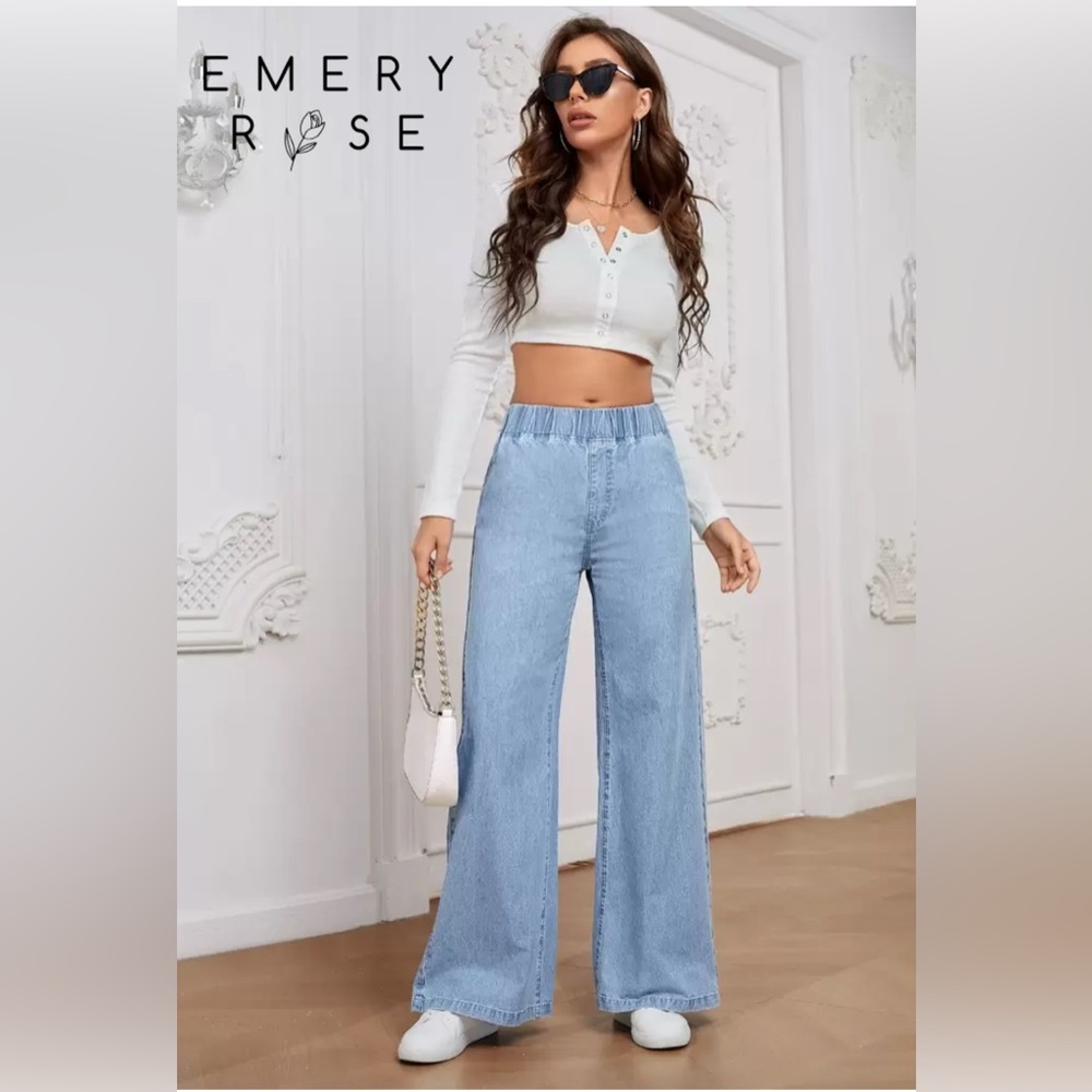 Light Blue Flare Jeans